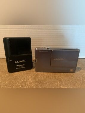 Panasonic Lumix Compact Digital Camera - Silver Gray